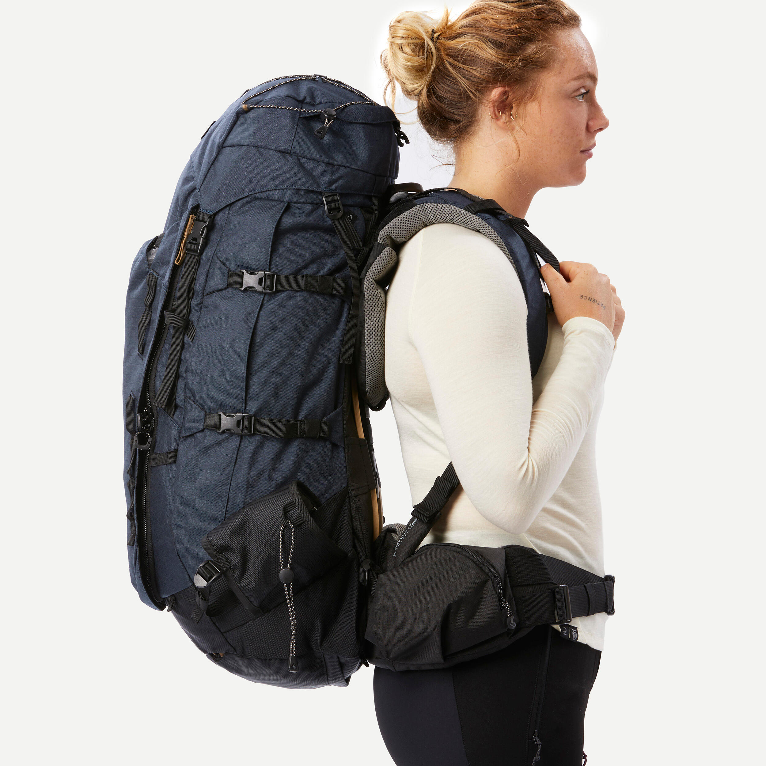 Women’s 50 + 10 L Hiking Backpack - MT 900
 - SIMOND