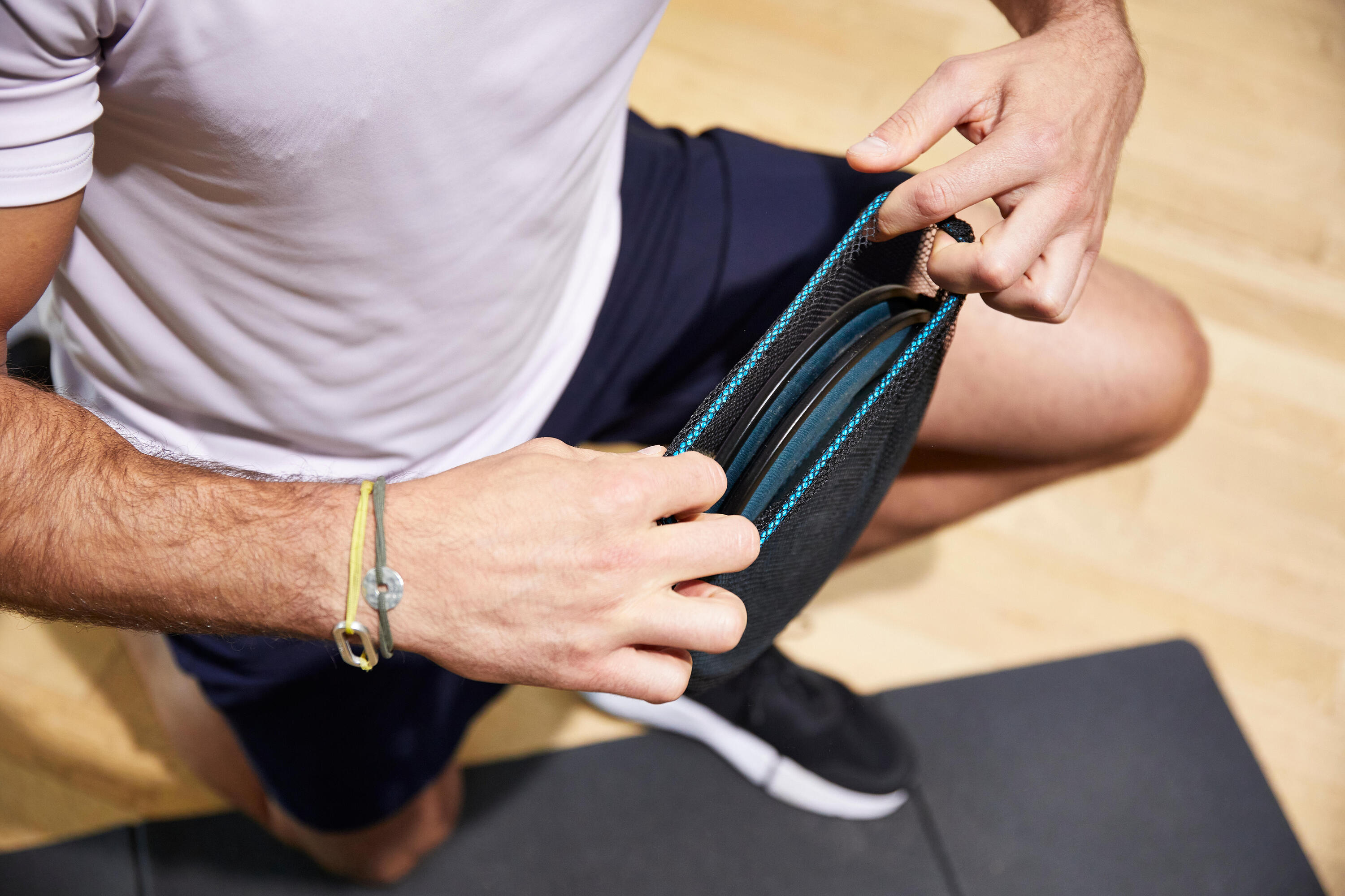 Disques de glisse de musculation utilisables sur tous les sols x2 13/13