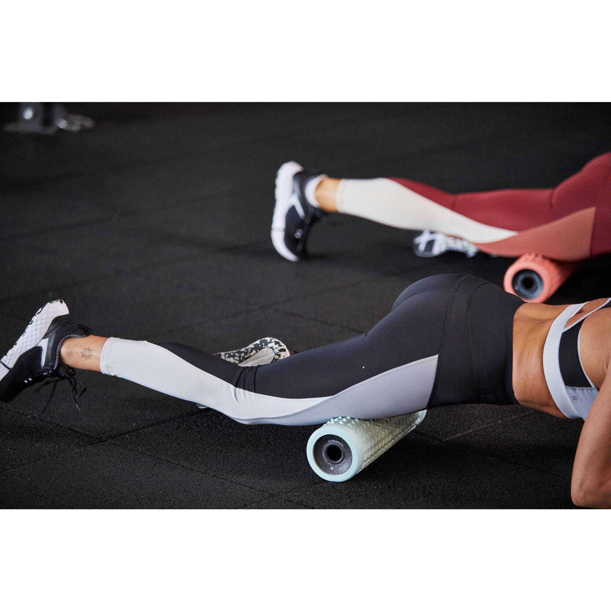 Rullo per massaggi, morbido - foam roller blu