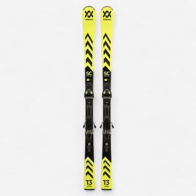 Sci uomo Racecarve VOLKL RACETIGER SC YELLOW + Attacchi RMOTION3 12 GW