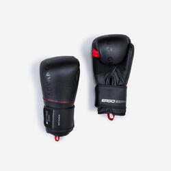 Gants de boxe avec intérieur 100% ventilé adulte, blanc