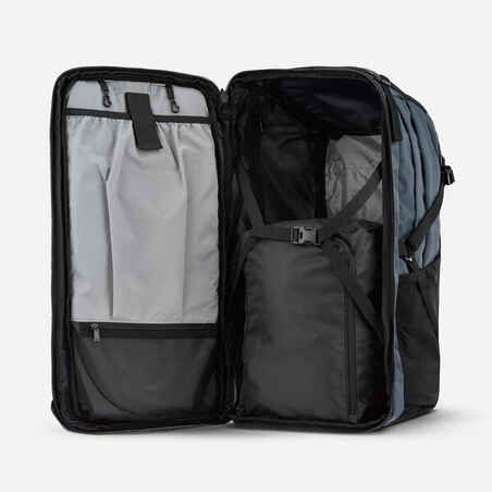 Γυναικείο σακίδιο πεζοπορίας Travel 900 50+6 L, με άνοιγμα σε στιλ βαλίτσας