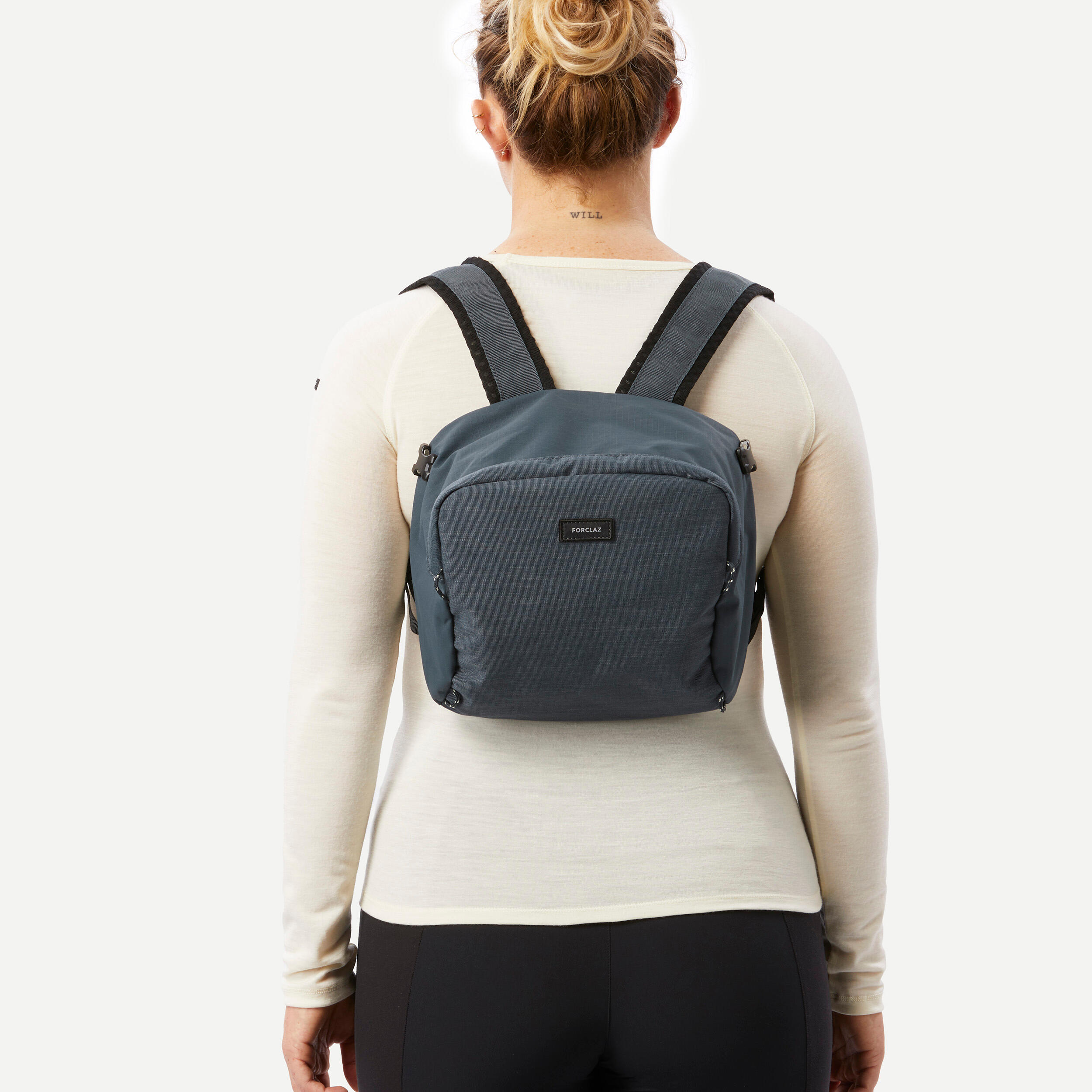 Sac à dos de randonnée à ouverture valise femme 50 + 6 L, Travel 900 - FORCLAZ