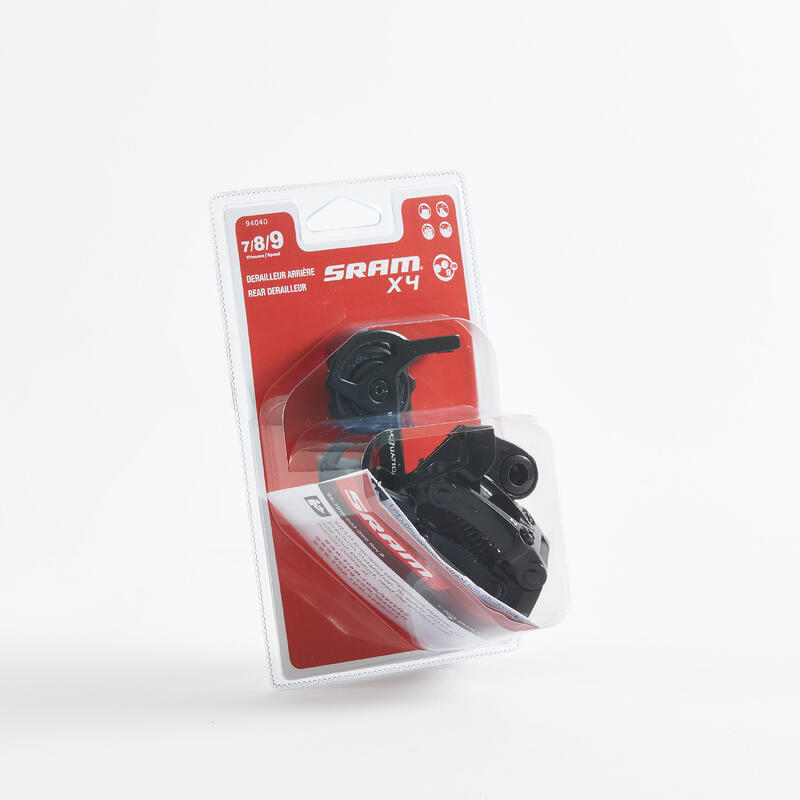 Przerzutka rowerowa tylna SRAM X4 7/9-rzędowa