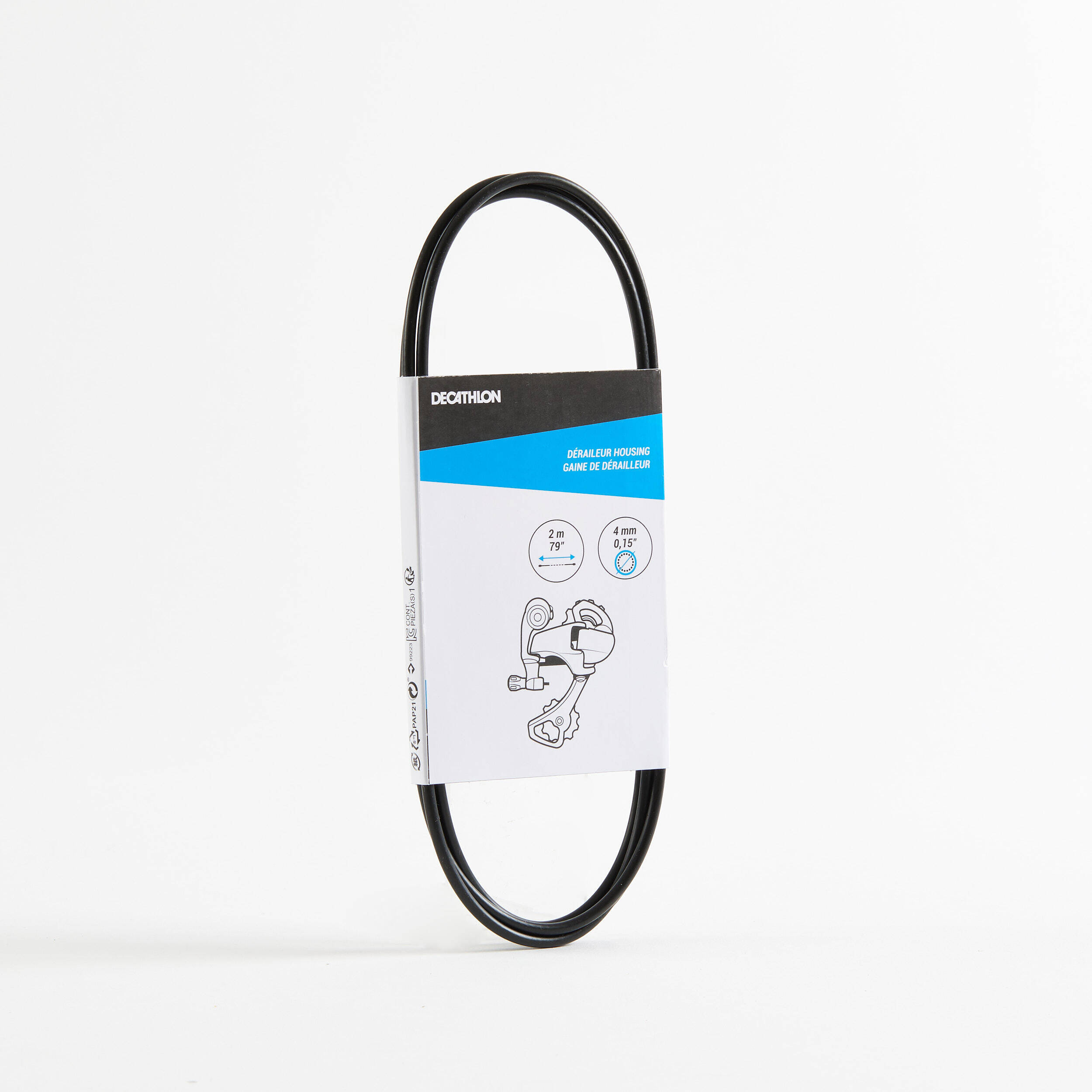 Bike Derailleur Housing - Black -  3