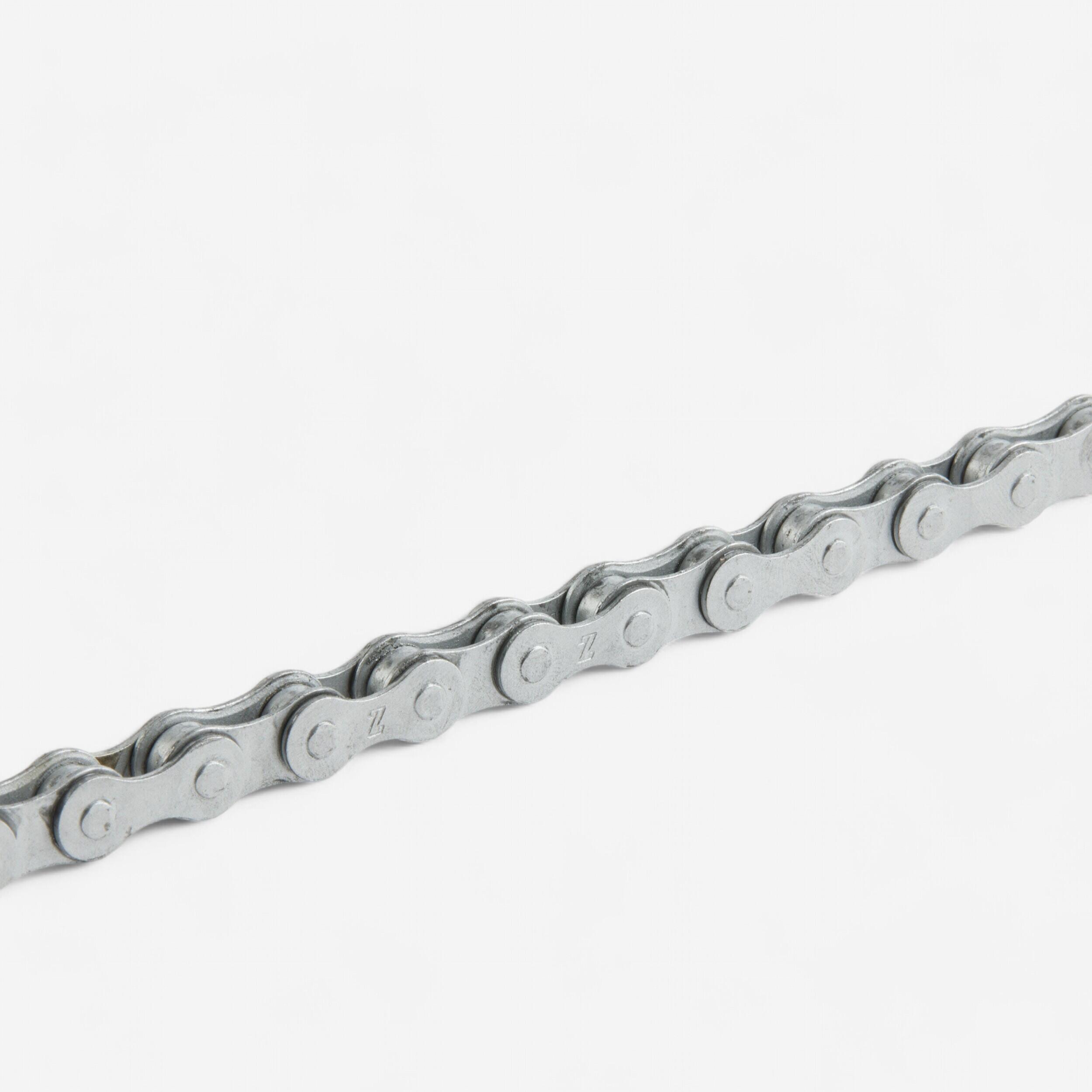 Bicycle Chain Btwin Single Speed - Silver