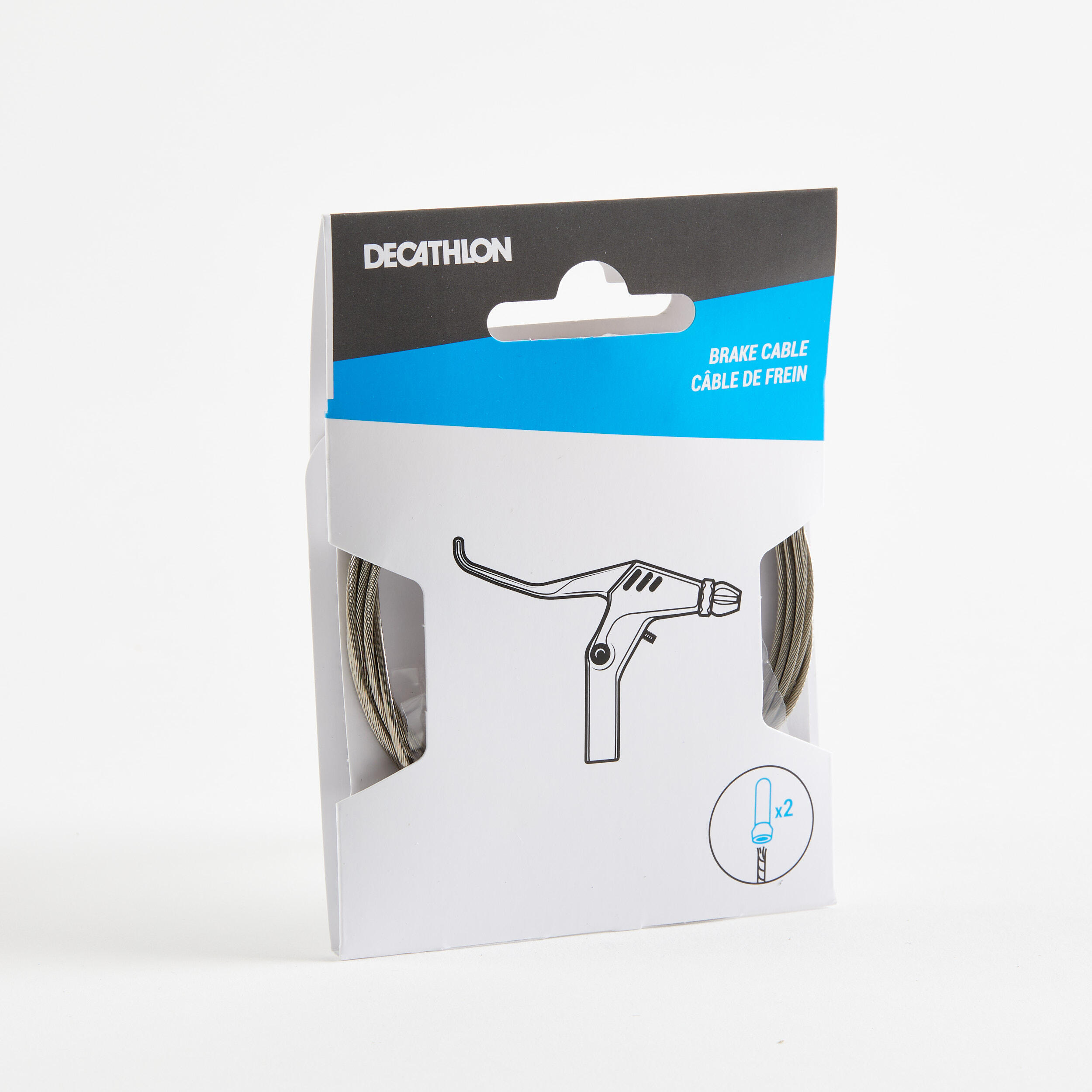 Stainless Steel MTB/City Bike Universal Brake Cable - DECATHLON