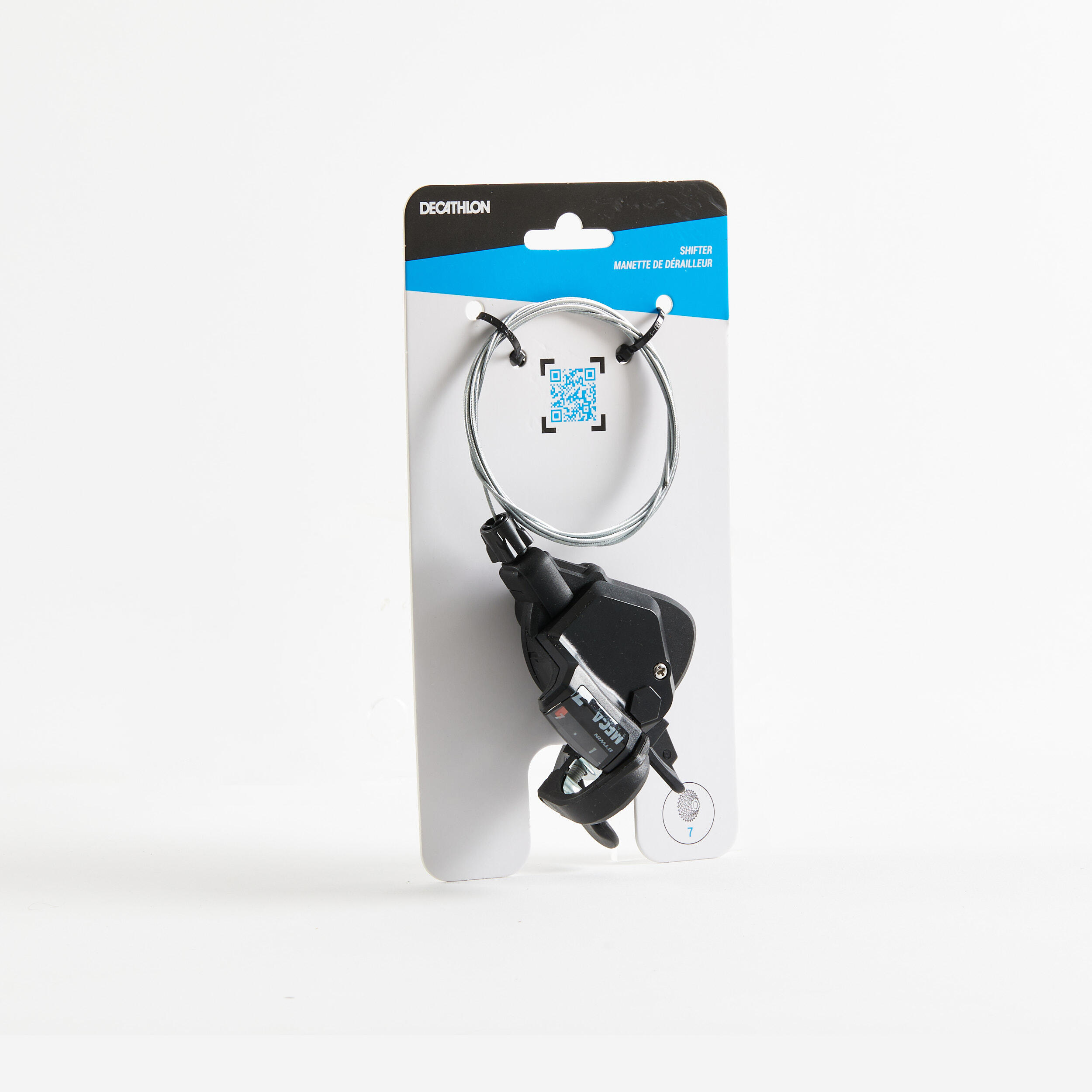 Bicycle Trigger Shifter Btwin 7-speed right - Black