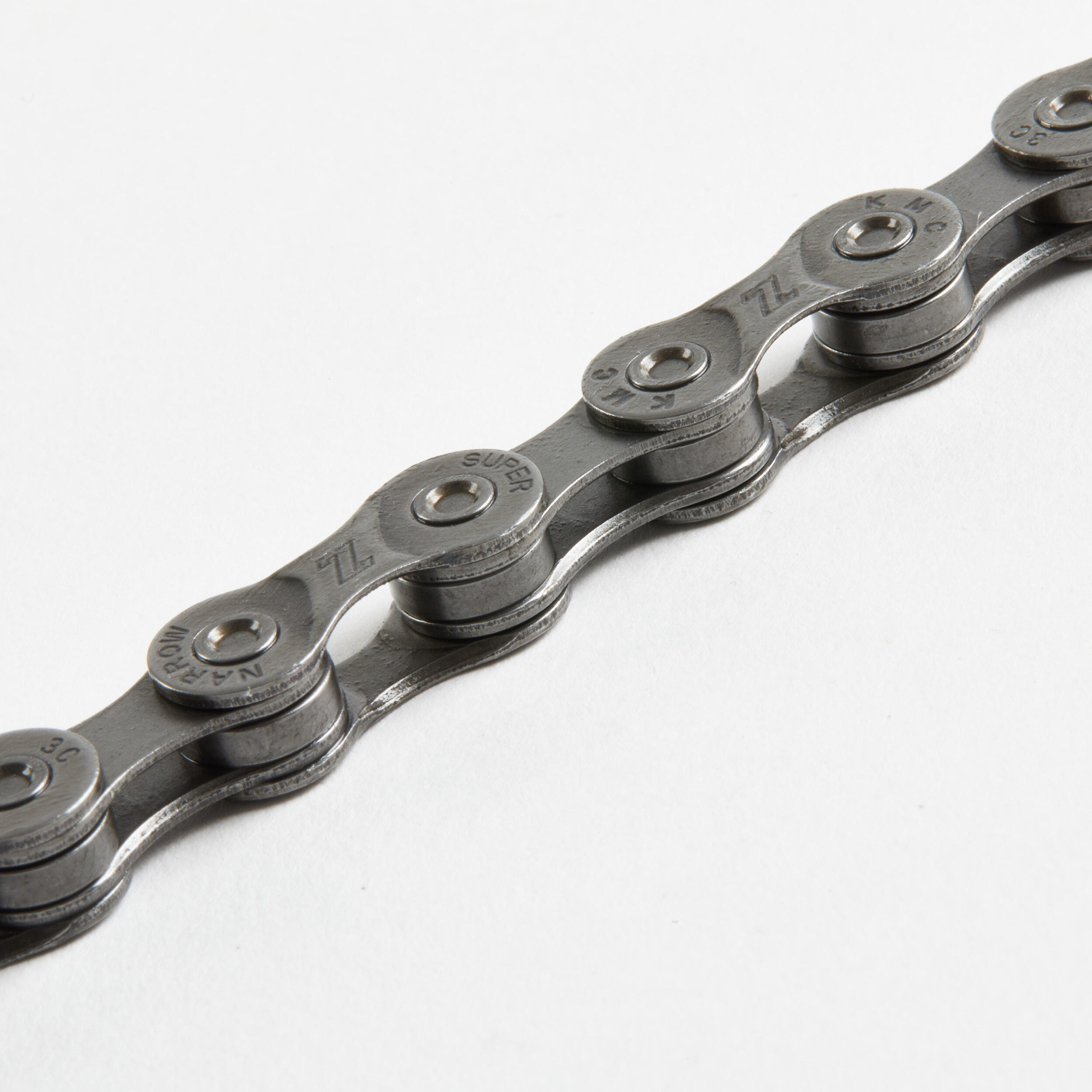 Bicycle Chain Btwin 9 speed 118 links Silver