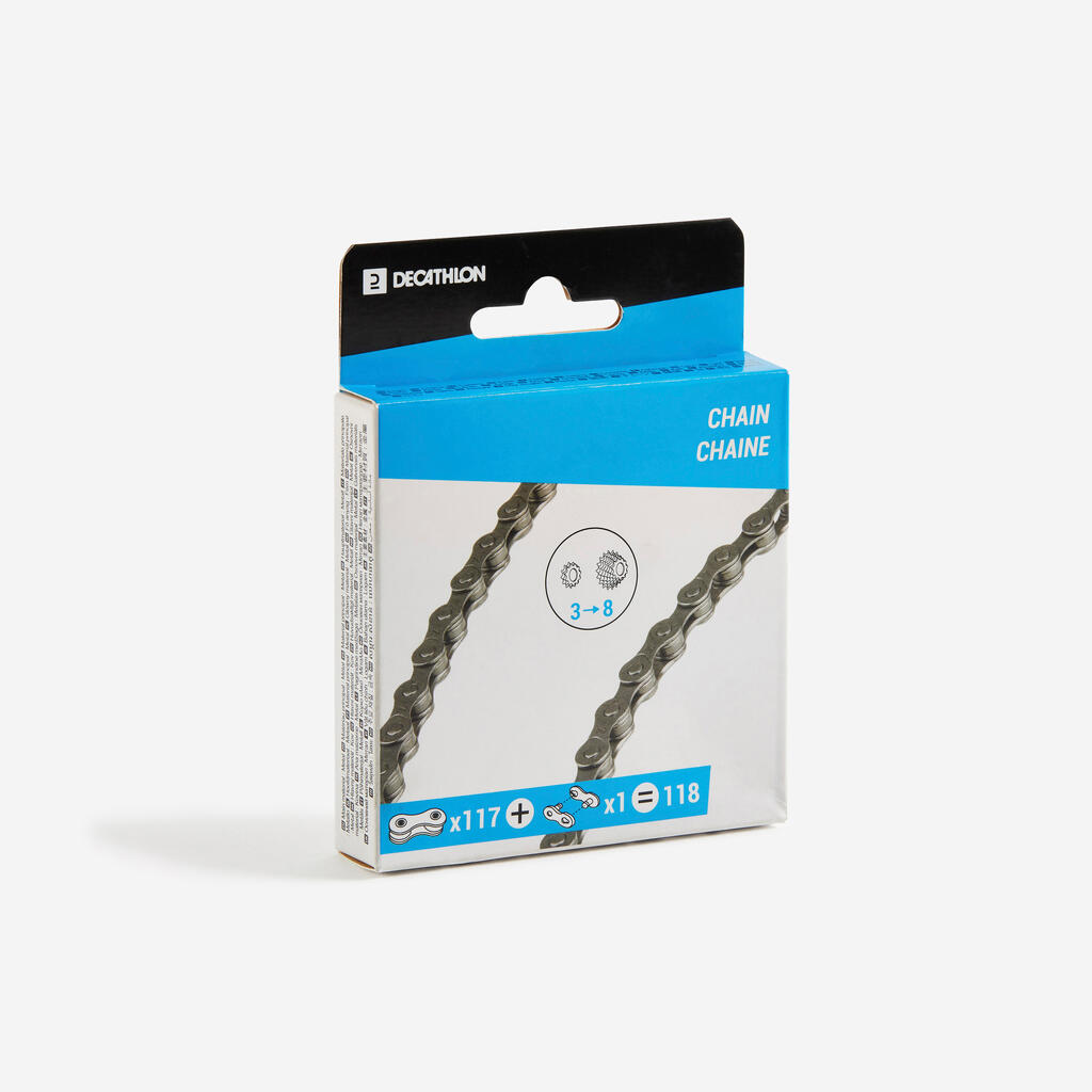 3- to 8-Speed Bike Chain