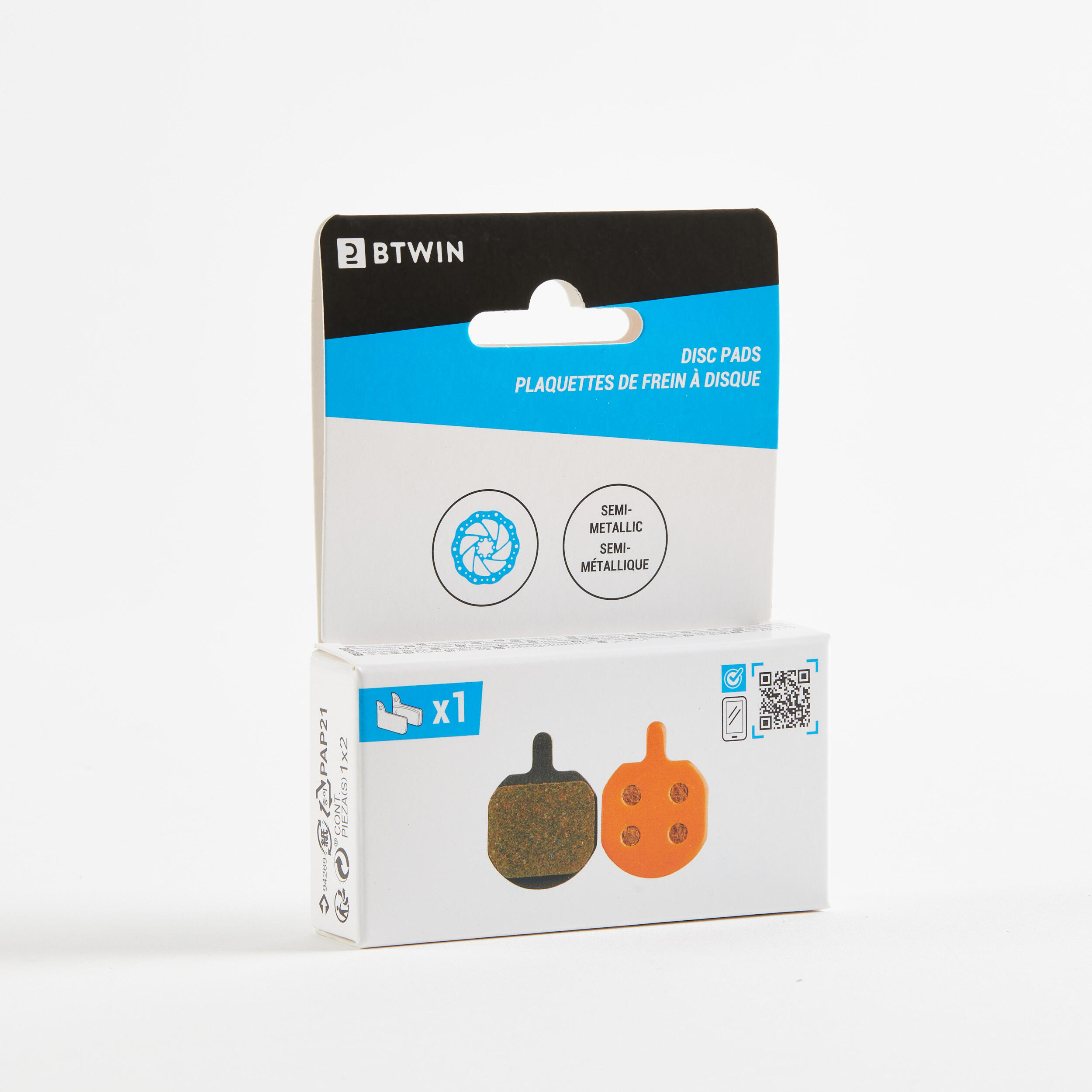 Bicycle Disc Brake Pads Btwin Hayes MX2/3/4/5 compatible Black