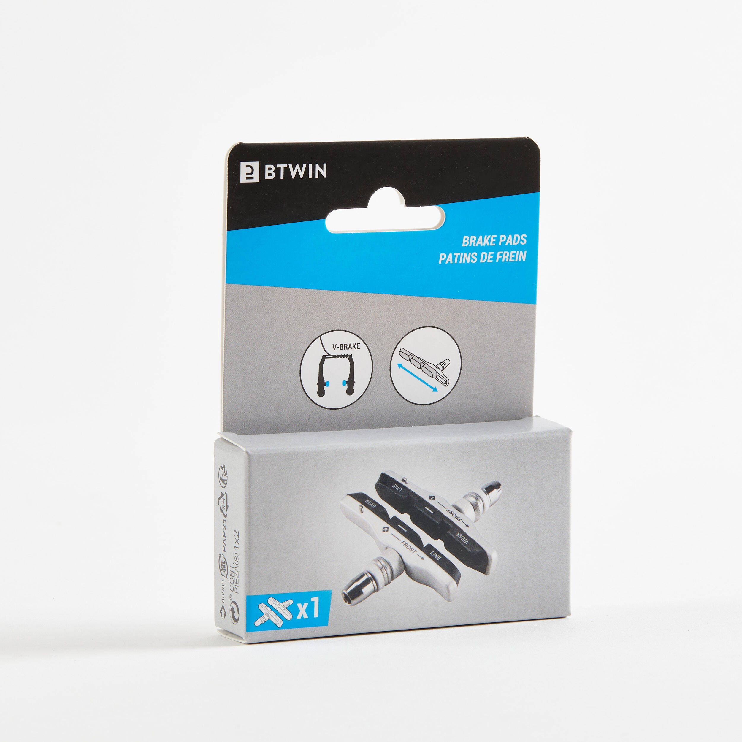 Interchangeable V-Brake Brake Pads 500 -  4