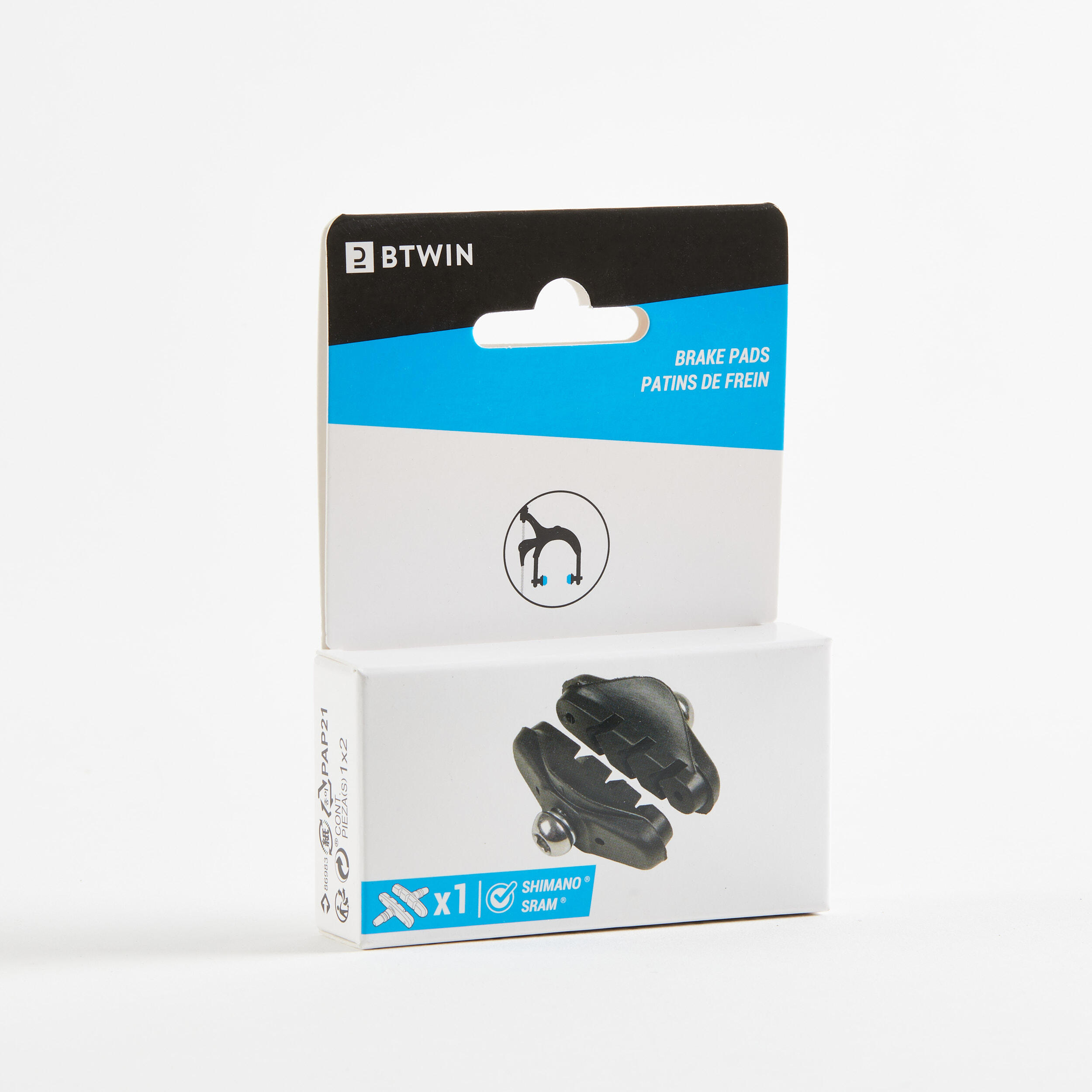 100 Road Bike Brake Pads - DECATHLON
