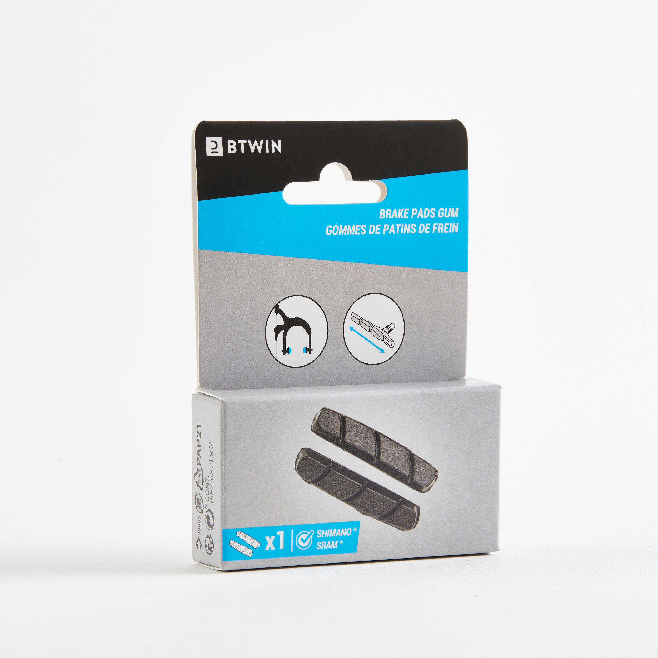 Road Bike Brake Pads 500 -  4