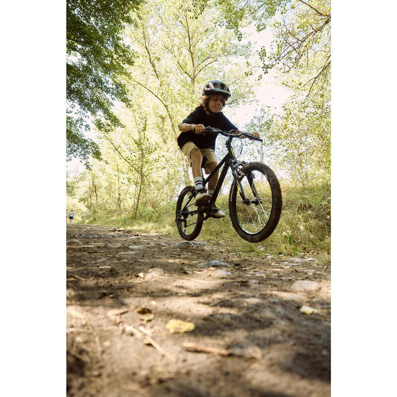 Bicicletă MTB Rockrider Explore 500 20" Negru Copii 6-9 ani