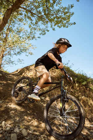 Kids' 20-Inch Mountain Bike Explore 500 Ages 6-9 - Black