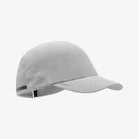 Gorra running Hombre Mujer - KIPRUN Ajustable gris