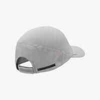 Gorra running Hombre Mujer - KIPRUN Ajustable gris