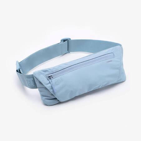 KIPRUN Basic 2 Unisex smartphone running belt - Blue Grey