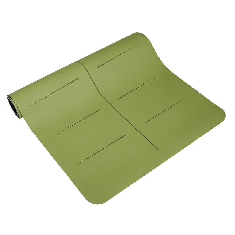 4mm Yoga Mat Grip+ - Olive Green
