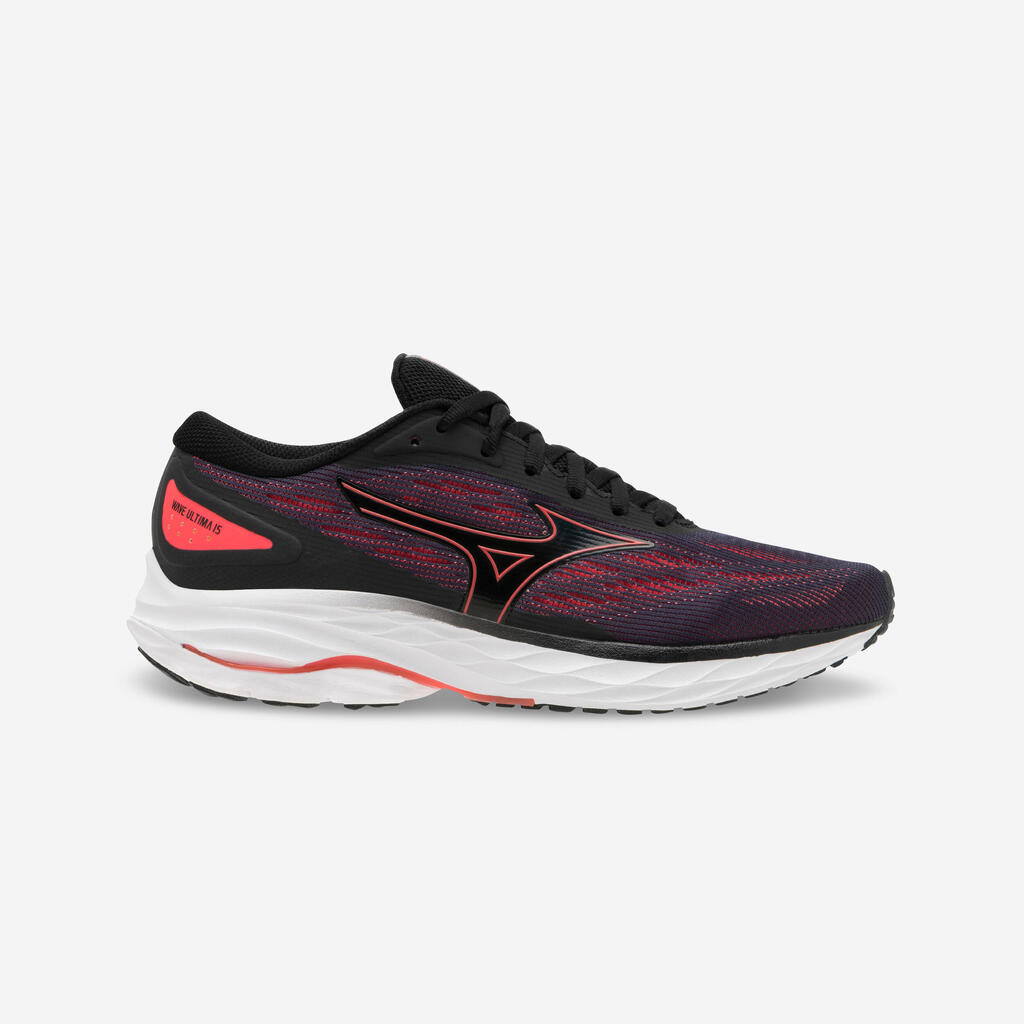 Moteriški bėgimo bateliai „AW24 Mizuno Wave Ultima 15“, juodi