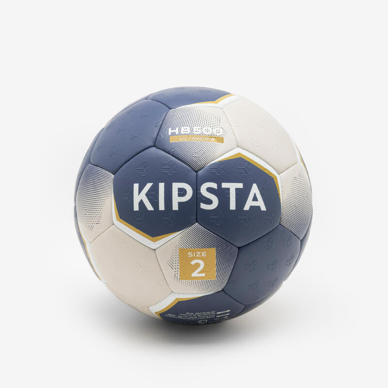 Handball Grösse 2 - HB500 Hybrid blau/grau 