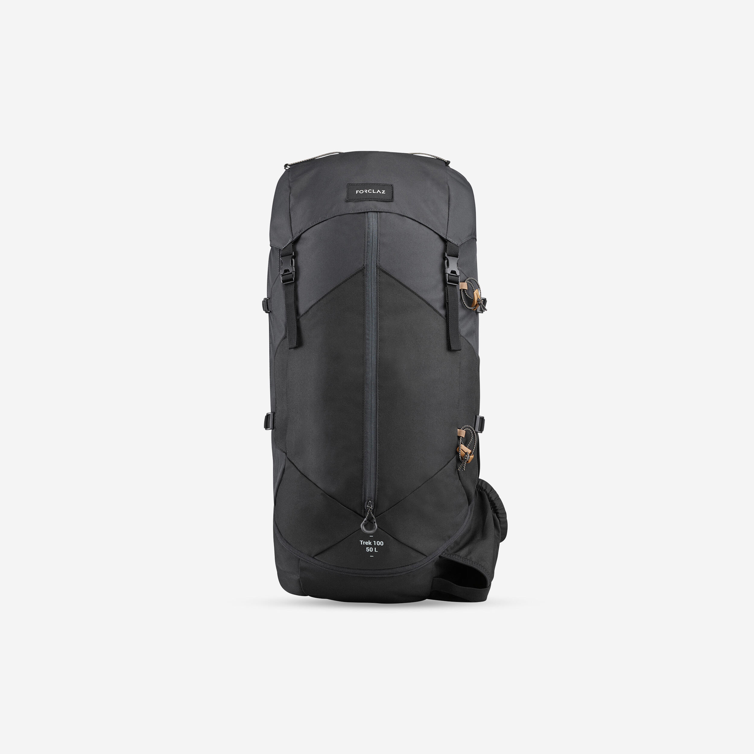 FORCLAZ Men's Trekking Backpack 50 L - MT100 EASYFIT