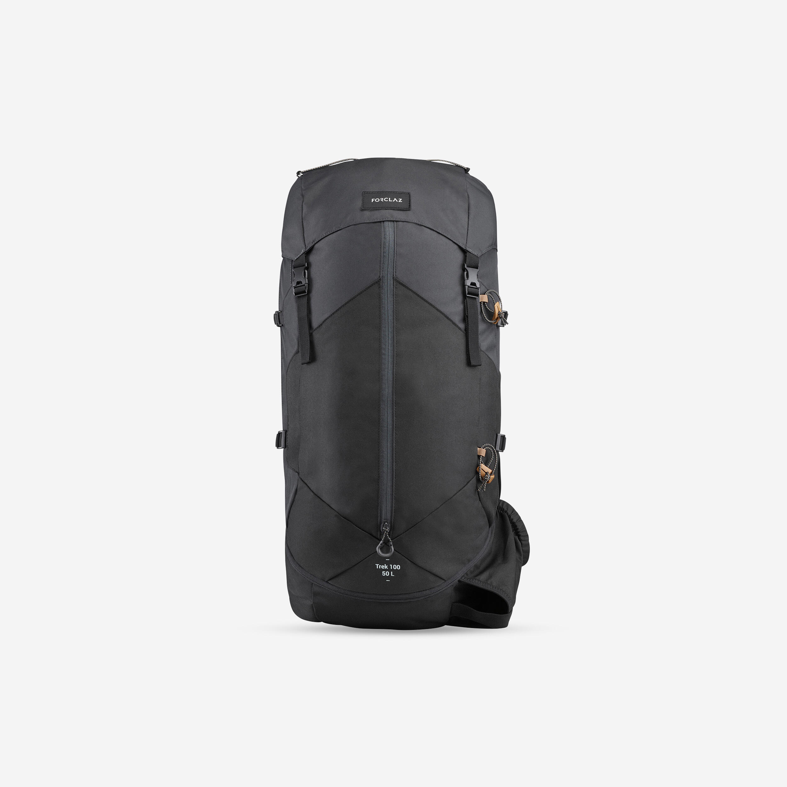 Rucsac Trekking MT100 Easyfit 50L Negru Bărbați