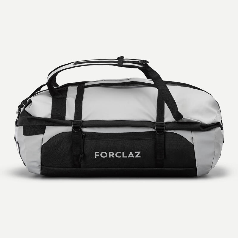 Duffle Carry Bag 30/40 L EXTEND Green FORCLAZ Decathlon