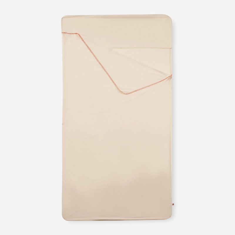 Drap De Sac De Couchage 100% Coton RUZGAR - Léger, Doux, Parfait Pour Camping Et Voyage