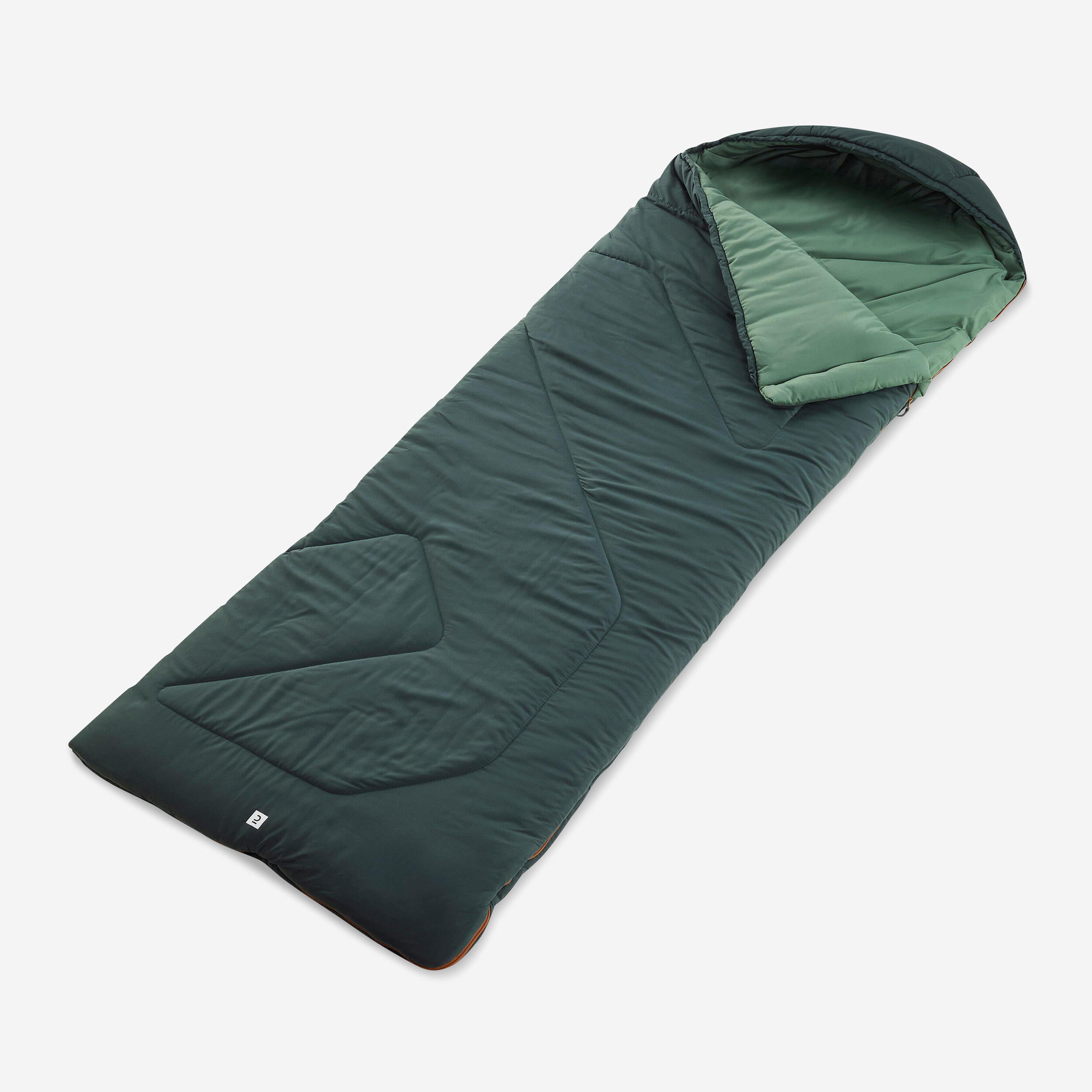 Quechua - Sac De Couchage Pour Le Camping - Arpenaz 0° - Sac De Couchage - Camping Et Bivouac Randonnee Trekking - Vert - Taille Unique - Decathlon