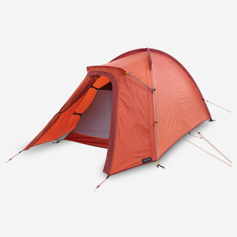 Tenda igloo trekking MT100 2 posti arancione