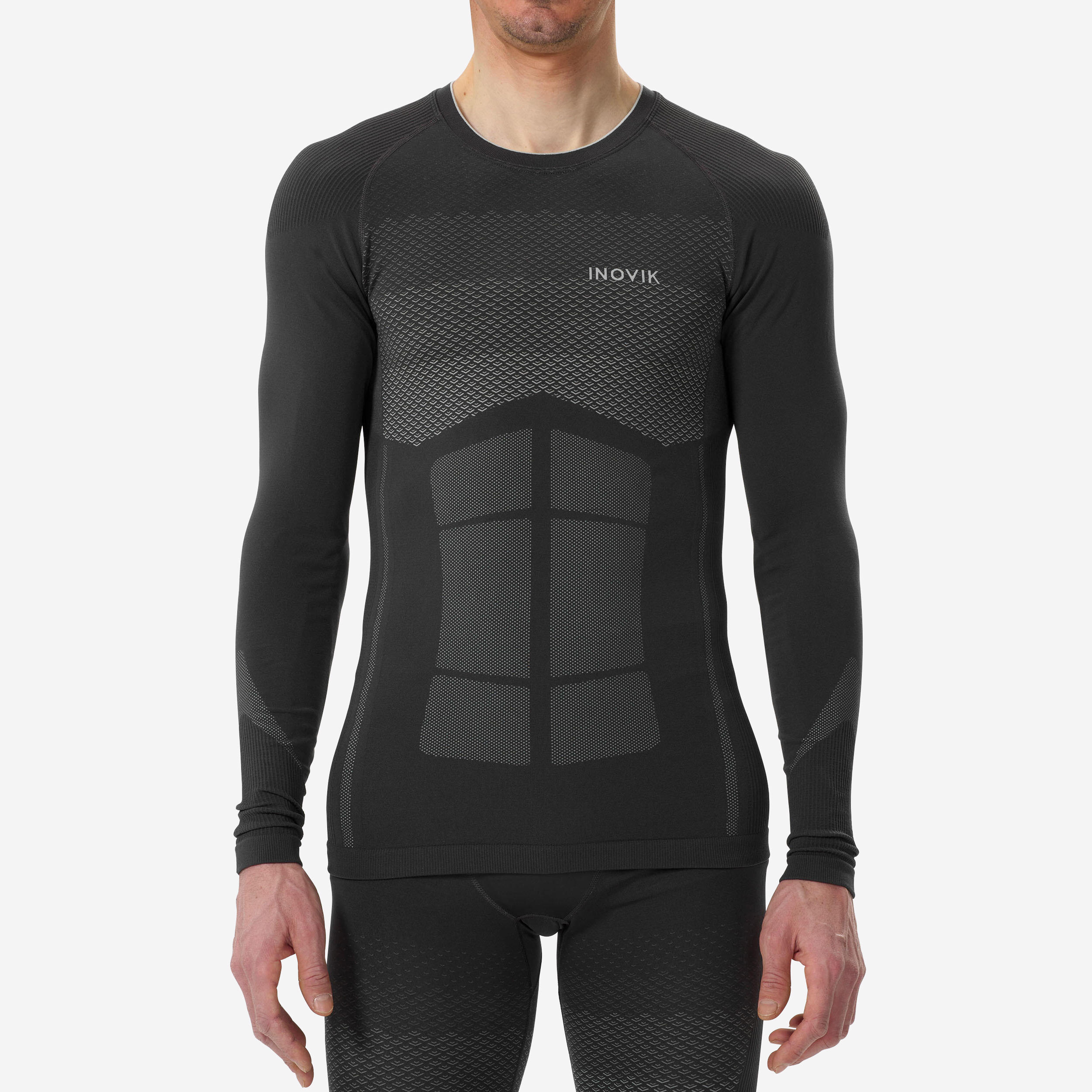Camisola térmica de ski de fundo homem 900 preto