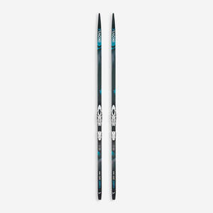 Esquís de fondo clásico + fijación XCELERATOR con pieles Arqueo Soft Inovik 550