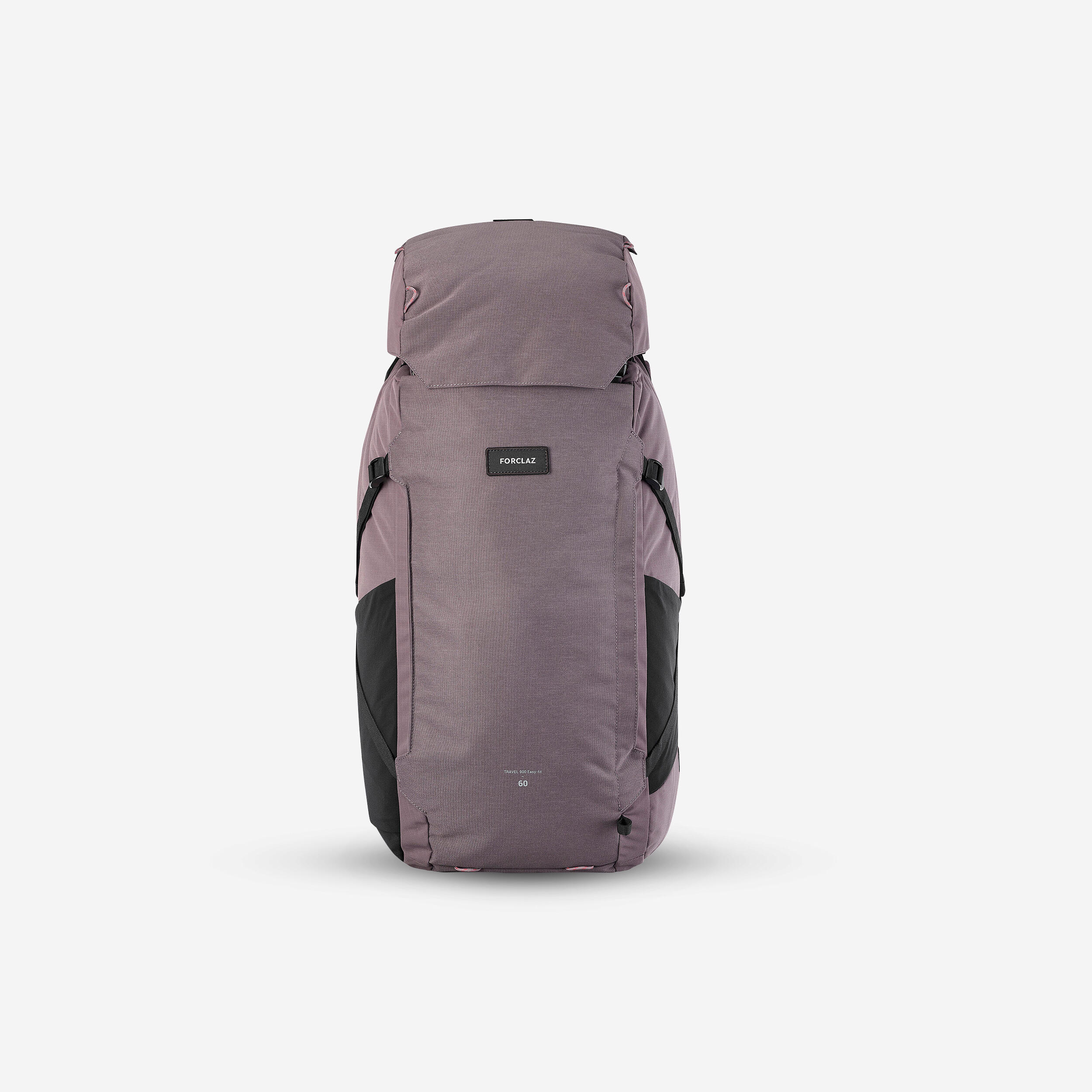 Trekking 60+6 L Backpack Travel 900 Mauve