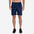 Short de fitness avec poches zippées, bleu