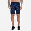 Shorts Fitness Herren RV-Tasche - 120 blau camouflage