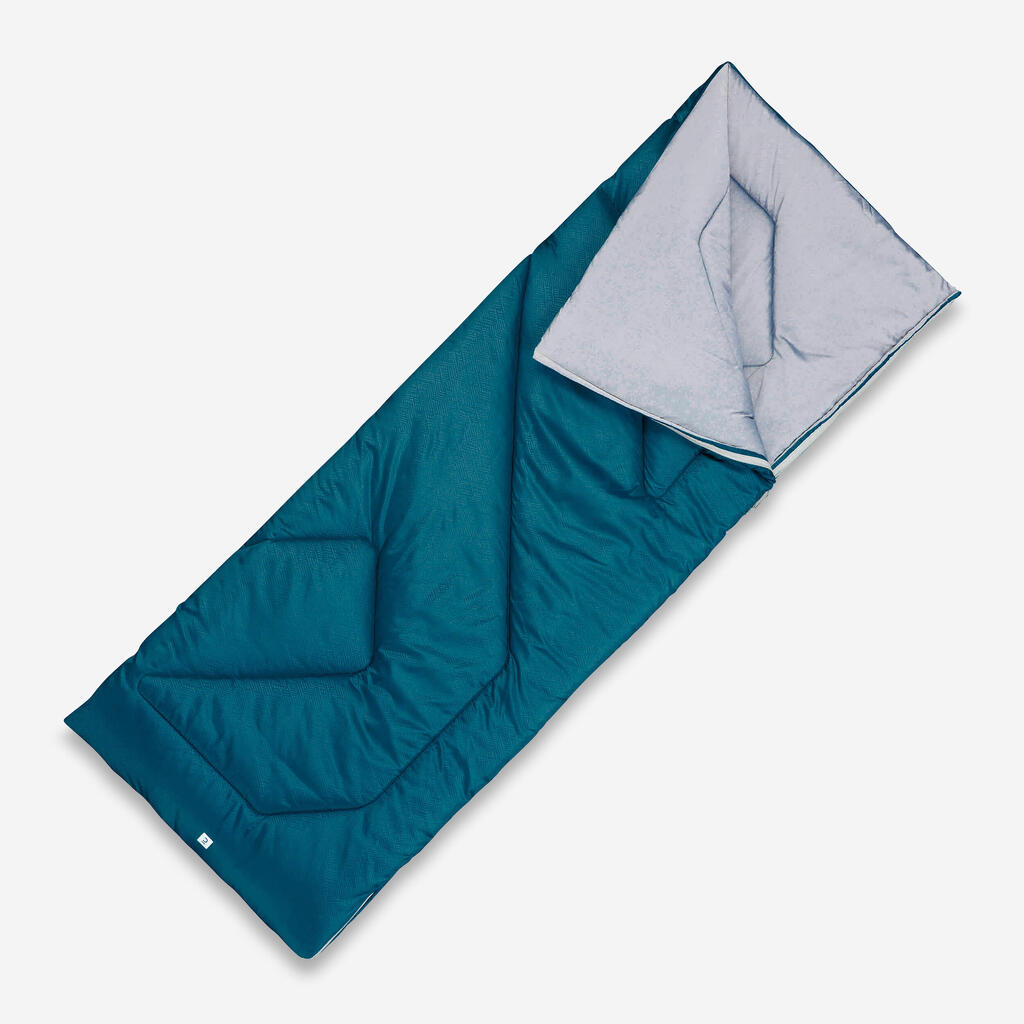 SLEEPING BAG PARA CAMPING - ARPENAZ 10° VERDE