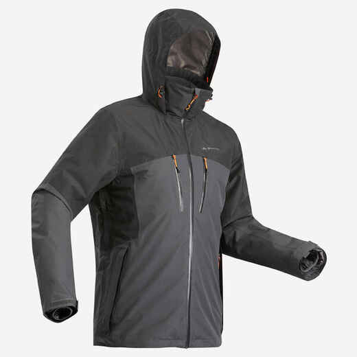 
      Chaqueta 3 usos en 1 de trekking de viaje para Hombre Forclaz Travel 500 negro
  