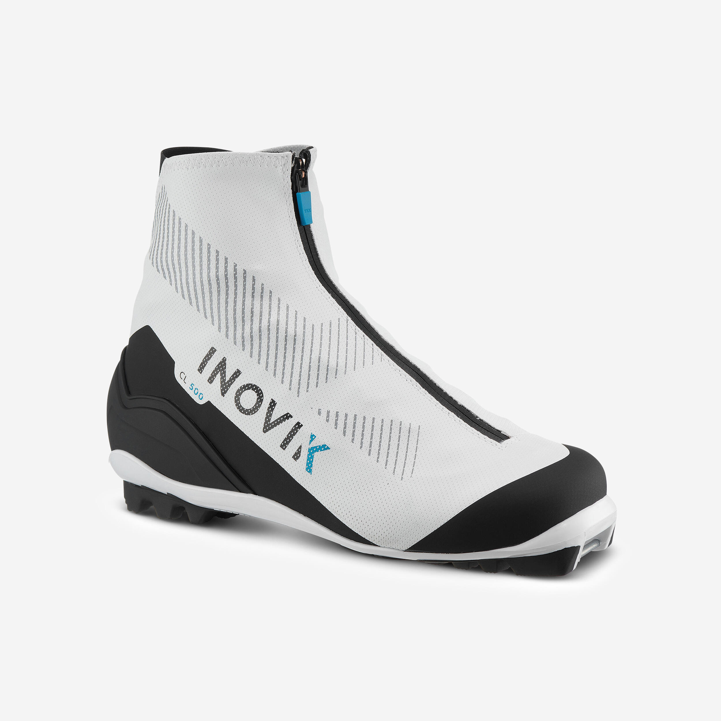Botas de ski de fundo clássico - xc s boots 500 mulher branco