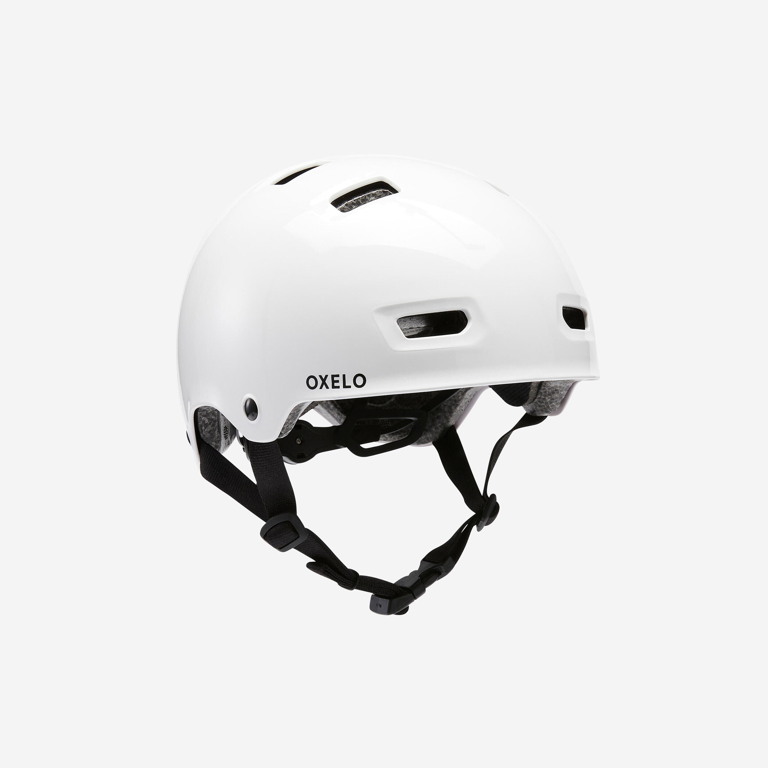 OXELO Inline Skating Skateboarding Scootering Helmet MF500 - White