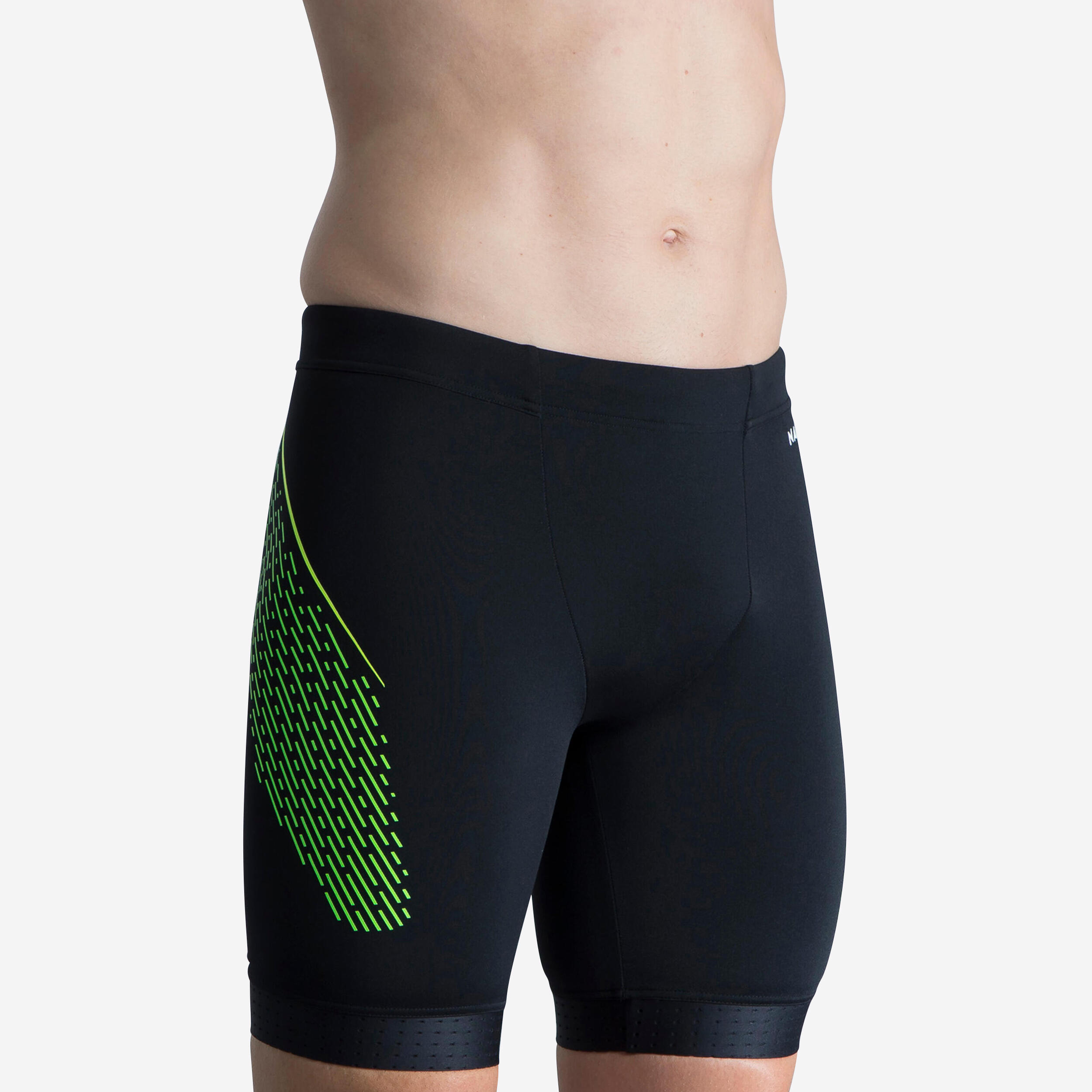 Swimming Jammer - Fiti - Black/Yellow/Green 1/6