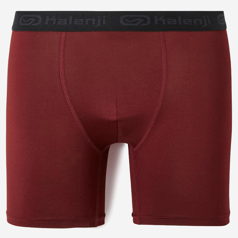 Boxer respirant en microfibre Homme - Bourgogne