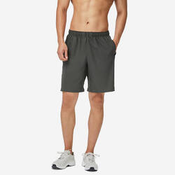 Men's Zip Pocket Breathable Essential Fitness Shorts - Black