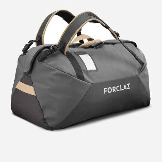 
      Kalnu pārgājienu sporta soma transportēšanai “Duffel 100 Basic”, 100 l, melna
  