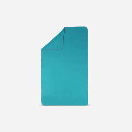 Modra brisača iz mikrovlaken (L, 80 x 130 cm)