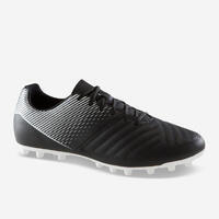 Chaussure de football adulte terrains secs Agility 100 AG/FG adulte noir