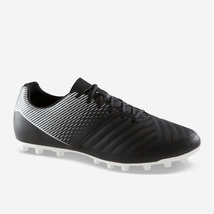 Chaussures de football AGILITY 100 AG/FG adulte noir