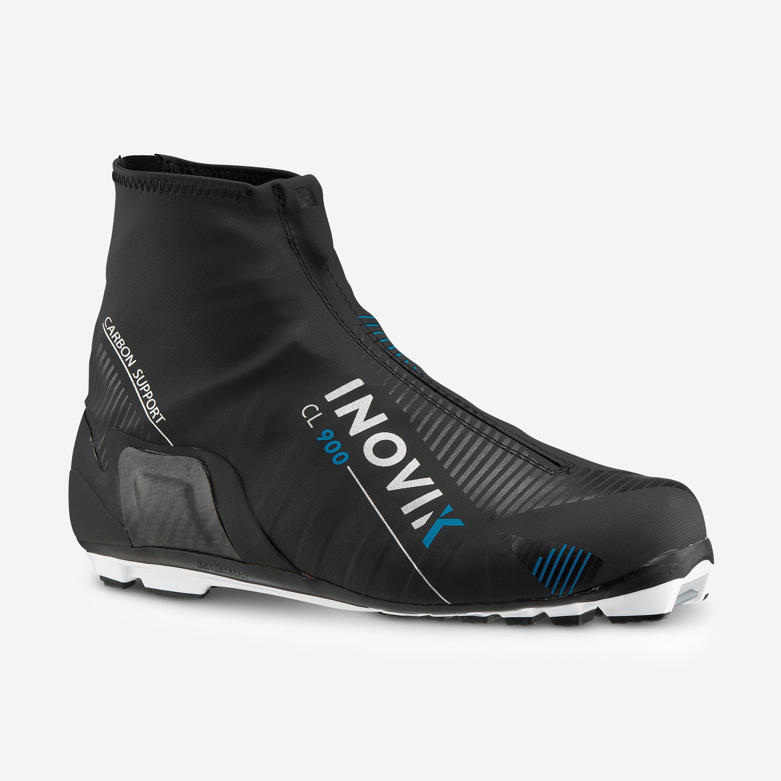 Men's Classic Cross-Country Ski Boots - XC S 900 Black - INOVIK