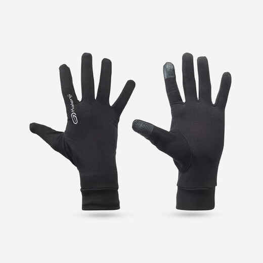 
      KIPRUN Warm 100 Running touchscreen gloves - black
  